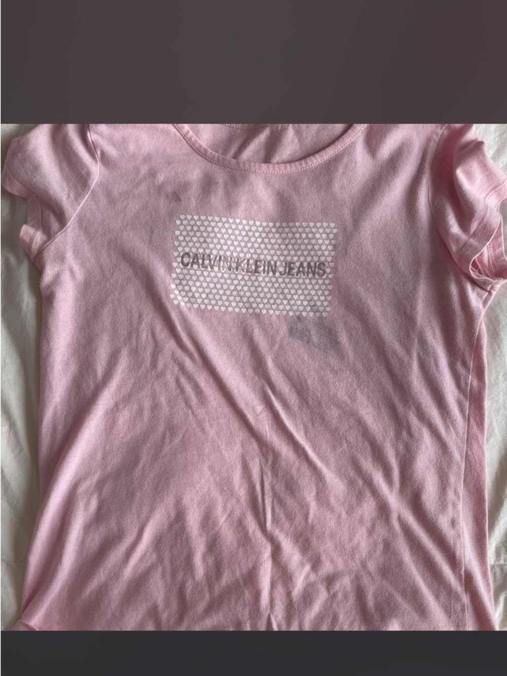 Calvin Klein Jeans Light Pink Logo Tee